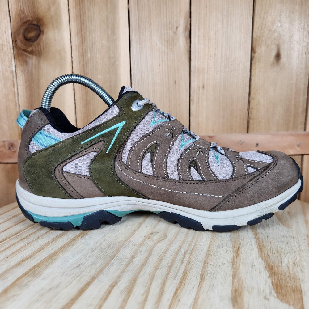 Oboz Mystic Low Shoes Womens 11 Brown Waterproof Trail Hiking Walking Sneakers - Picture 5 of 10